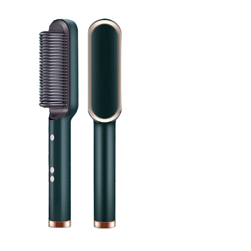 Rapid heating hair brush for time-saving styling