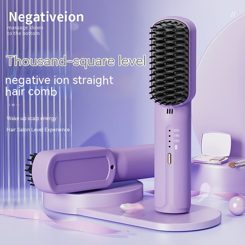 Wireless hair styling with advanced heating technology in FlexiStraight