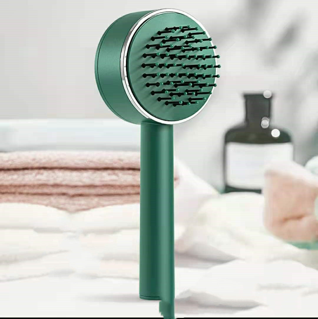 ReliefHair™ cleaning Hair Brush.