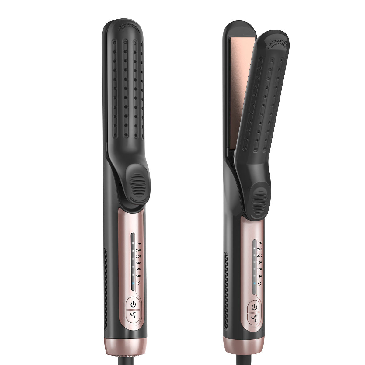 AirFlow hair straightener with air technology for smooth styling.