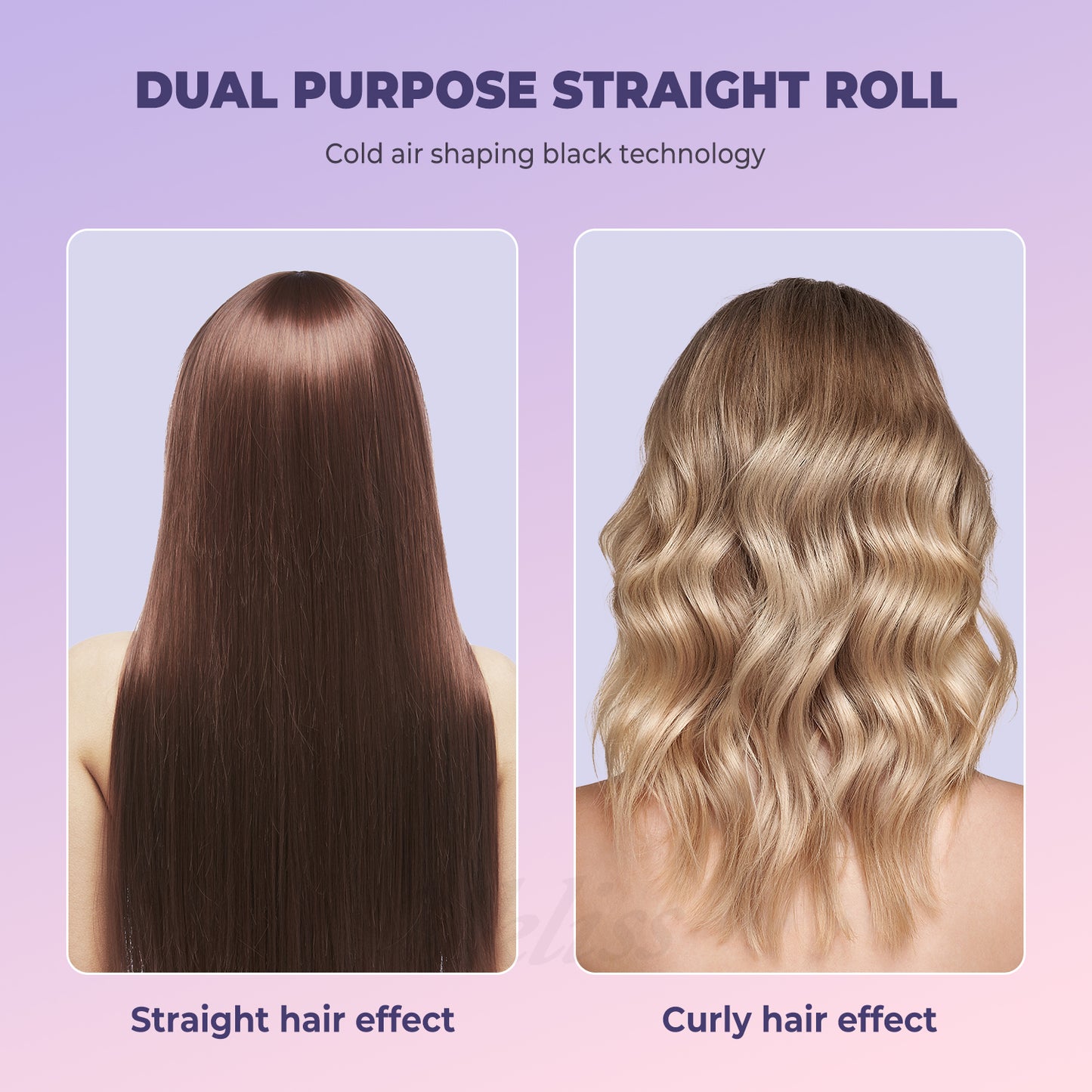 AirFlow hair straightener user guide explaining how to use the air-powered styling tool for curly and sraighthair