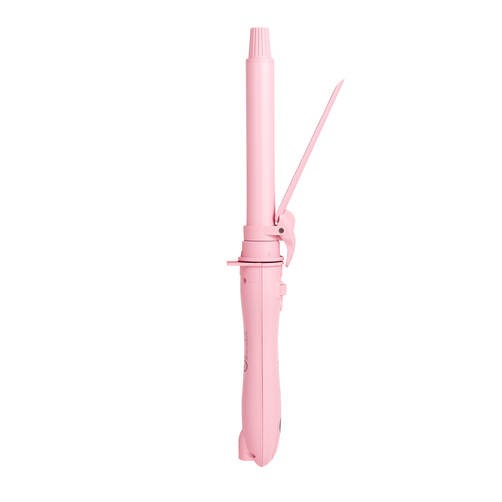 Front view of the pink Automatic Hair Curler by ReliefHair™ with advanced curling technology