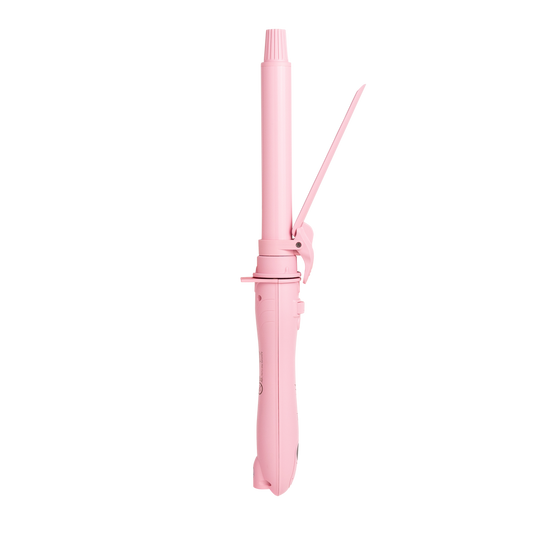 Front view of the pink Automatic Hair Curler by ReliefHair™ with advanced curling technology