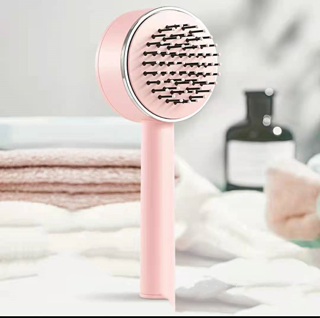 ReliefHair™ cleaning Hair Brush.